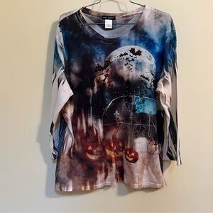 SML Sport Halloween Shirt GUC Size L